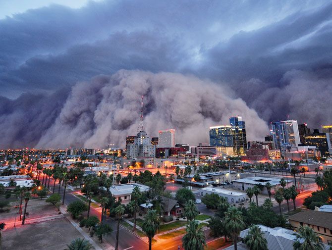 These storm's added to the chaos, causing widespread damage throughout the metropolitan area.
