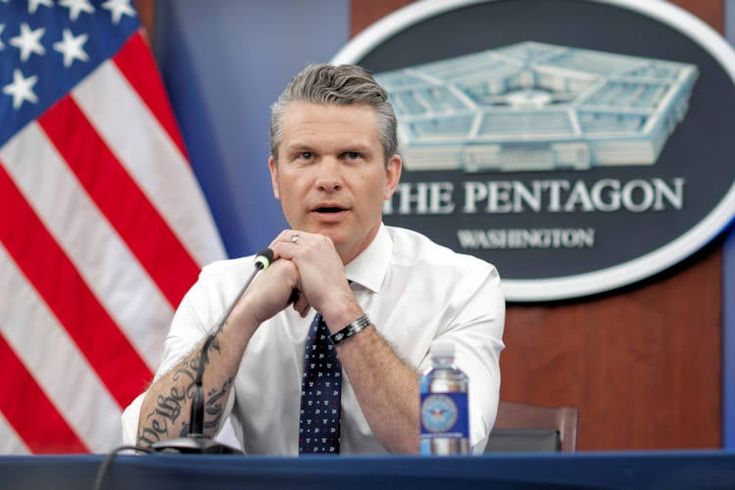The controversy began when Hegseth rejected comparisons of his leadership style to Adolf Hitler 2025?