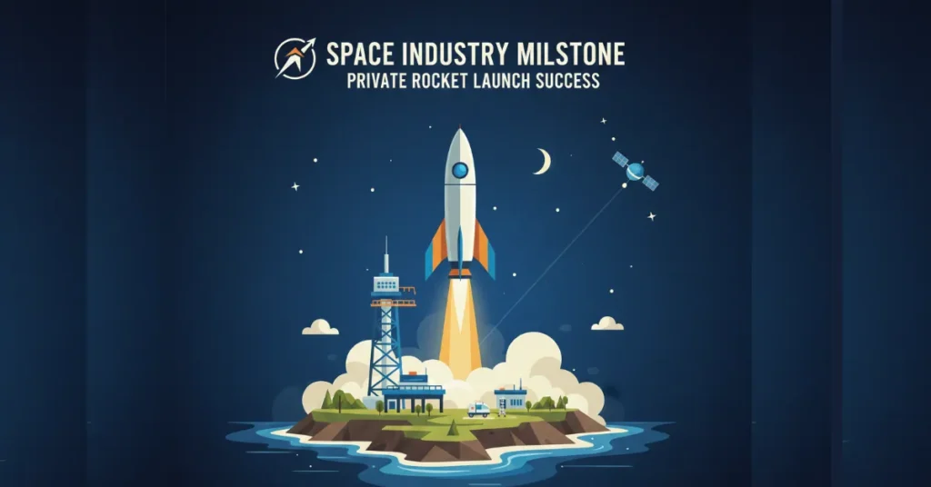 Space Industry Milestone: Private Rocket Launch Success