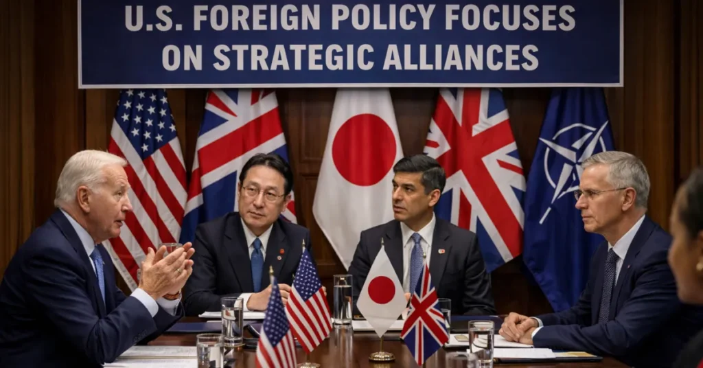 U.S. Foreign Policy Focuses on Strategic Alliances