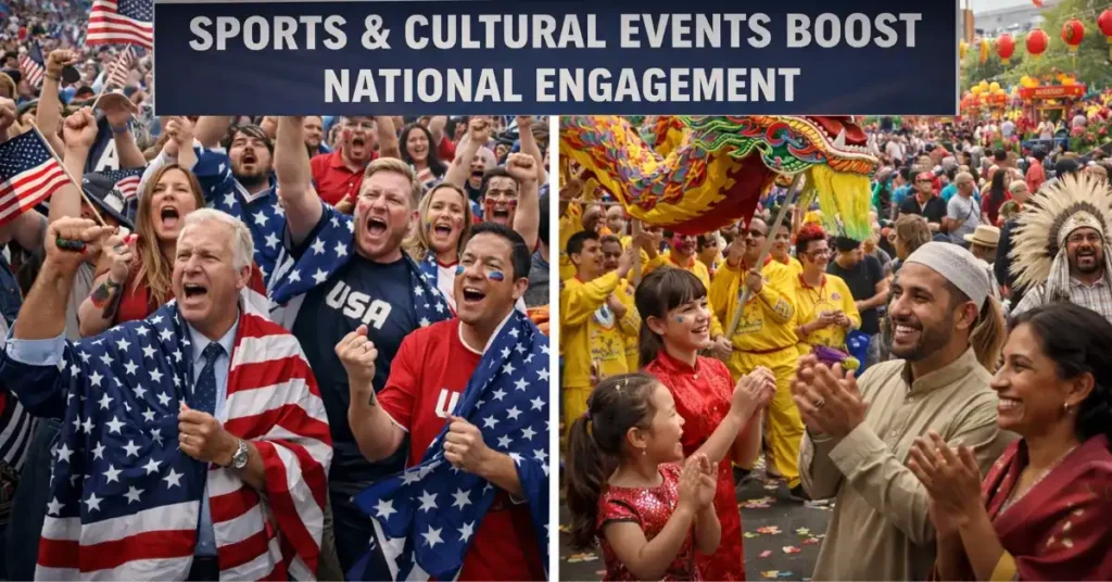 Sports and Cultural Events Boost National Engagement