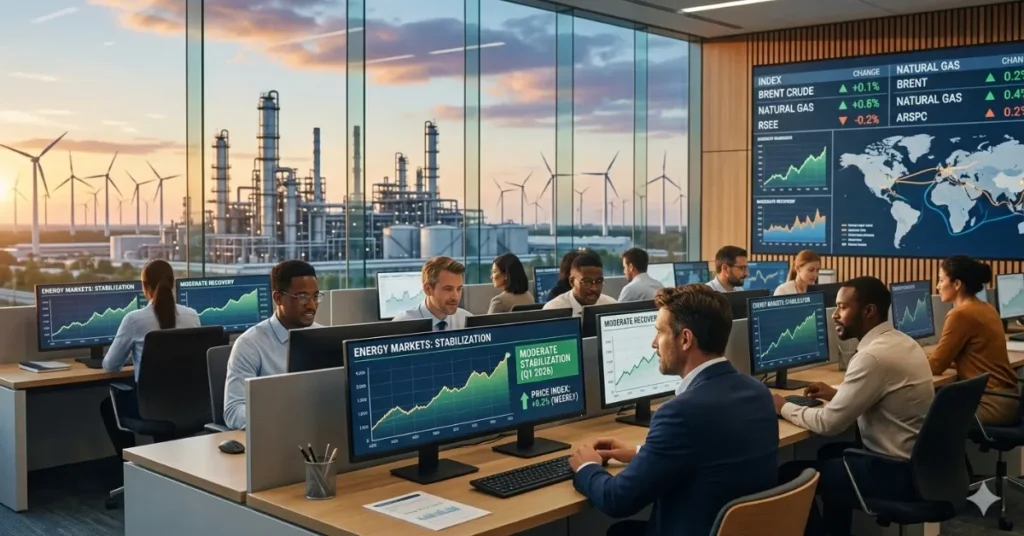 Energy Markets See Moderate Stabilization