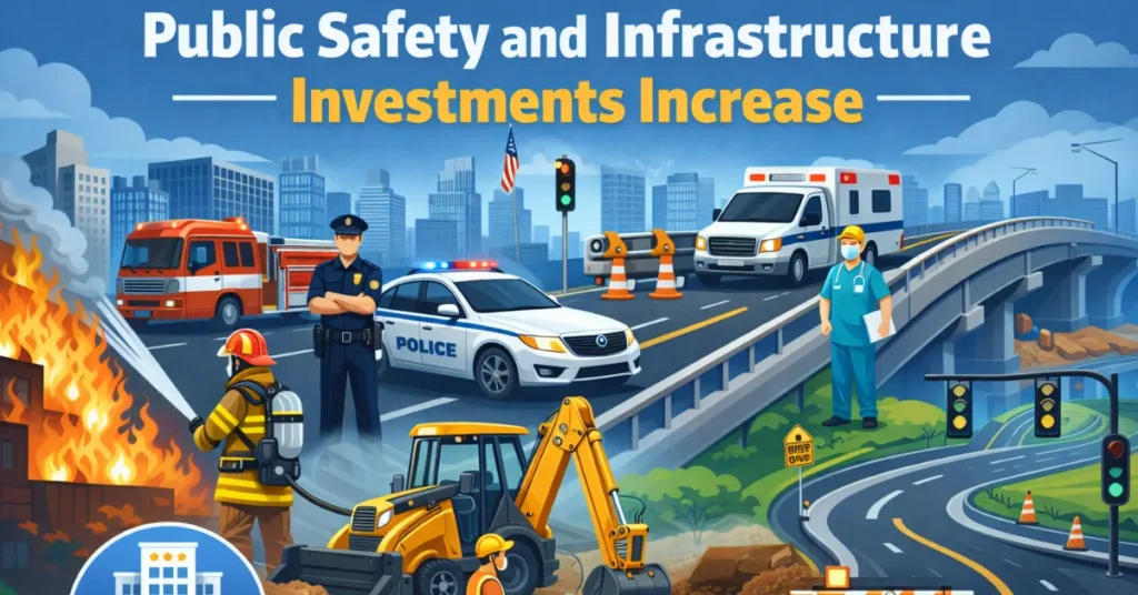 Public Safety and Infrastructure Investments Increase