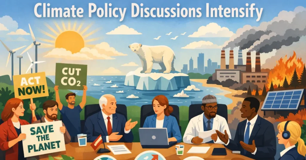 Climate Policy Discussions Intensify