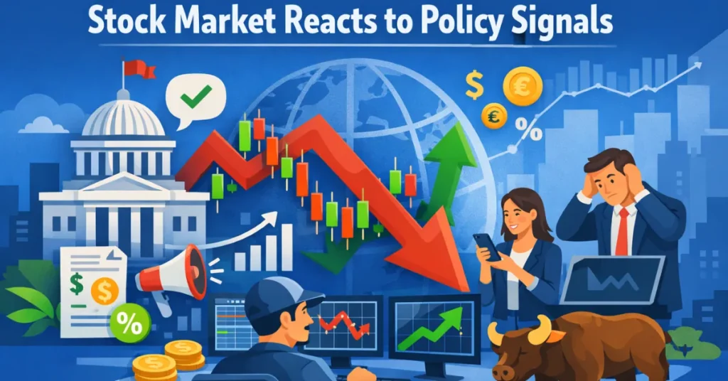 Stock Market Reacts to Policy Signals