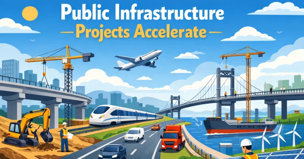 Public Infrastructure Projects Accelerate