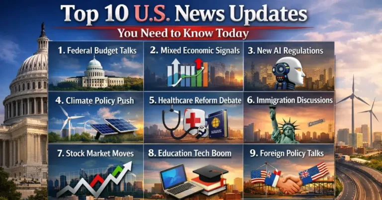 Top 10 U.S. News Updates You Need to Know Today