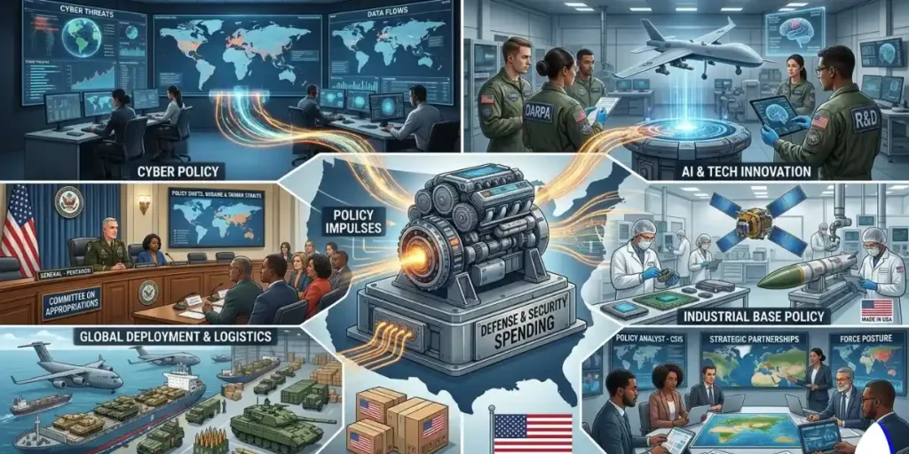 Defense and National Security Spending Are having an Impact on Policy.