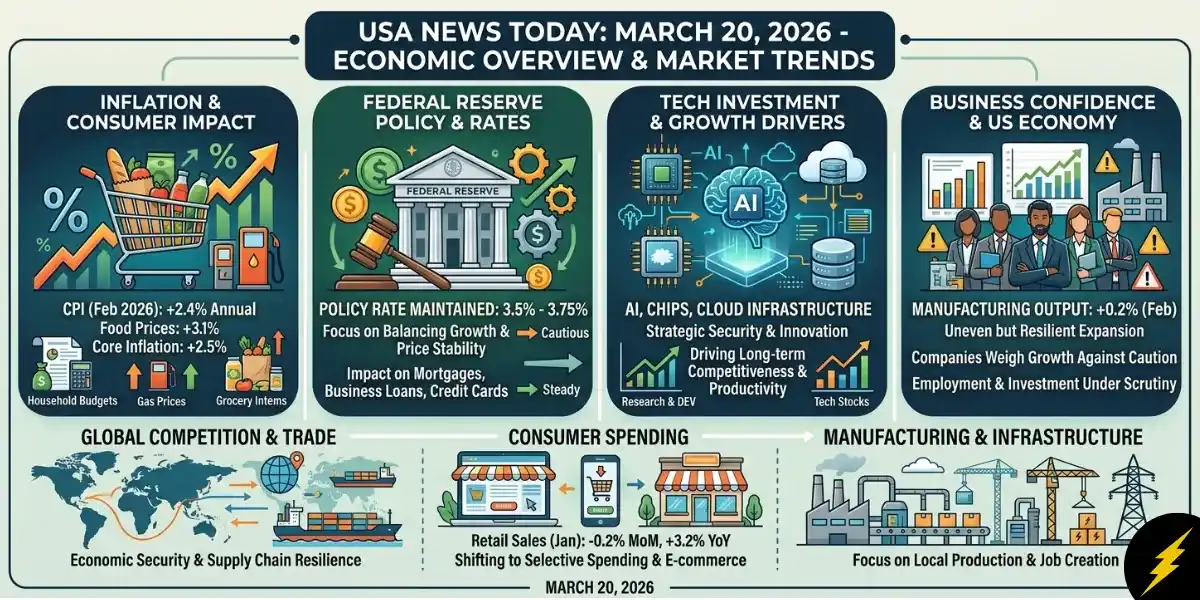 USA Economy, Fed & Inflation Update Today Insights