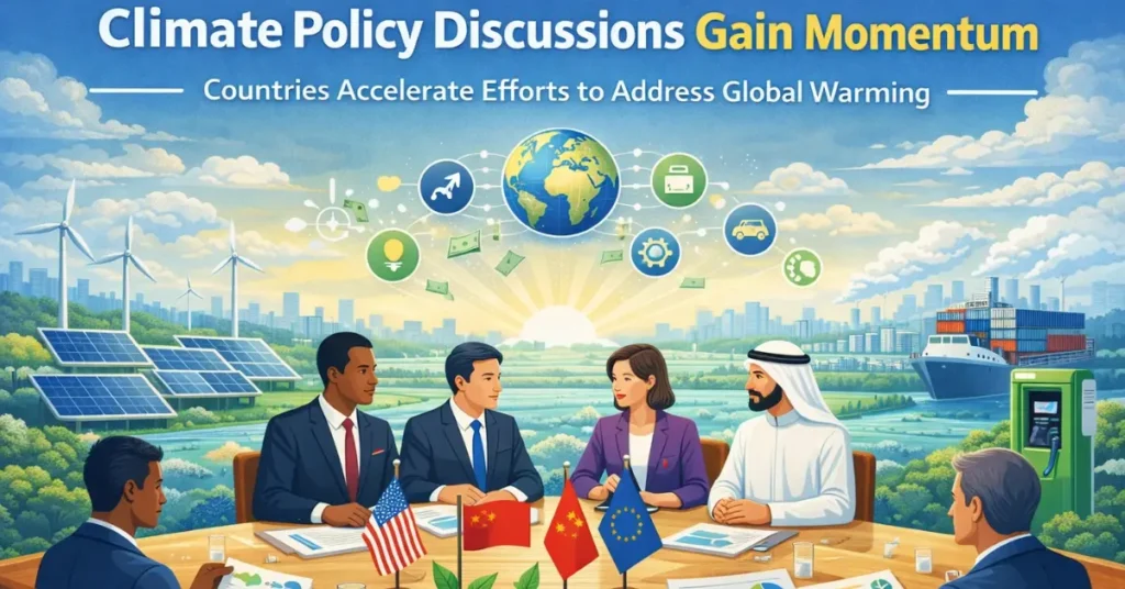 Climate Policy Discussions Gain Momentum