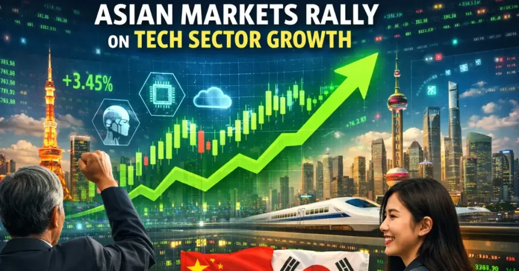 Asian Markets Rally on Tech Sector Growth