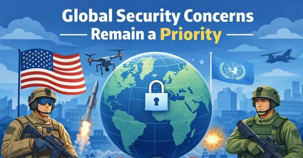 Global Security Concerns Remain a Priority