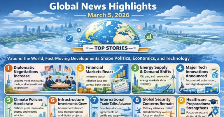 Global News Roundup: Top 10 Headlines March 5, 2026