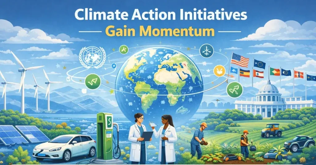 Climate Action Initiatives Gain Momentum