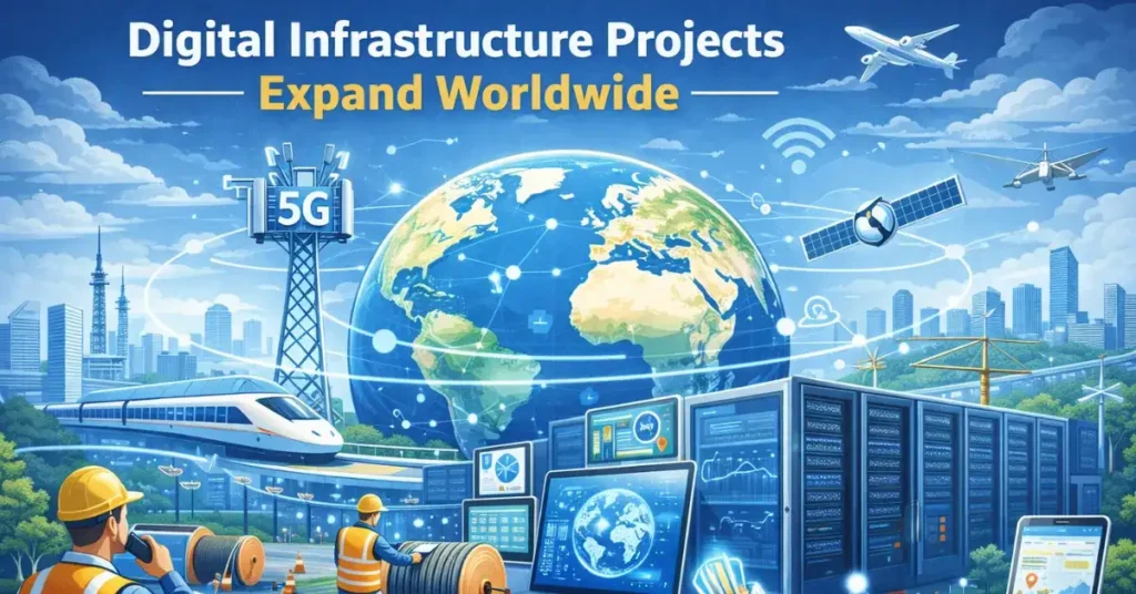 Digital Infrastructure Projects Expand Worldwide