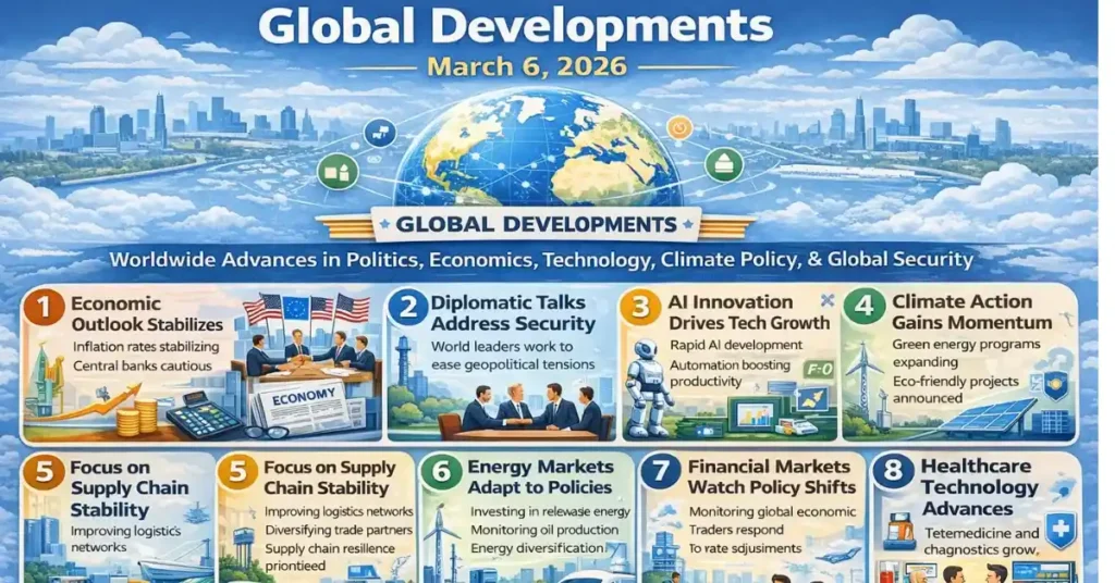 Breaking Global News: Top 10 World Updates – March 6, 2026