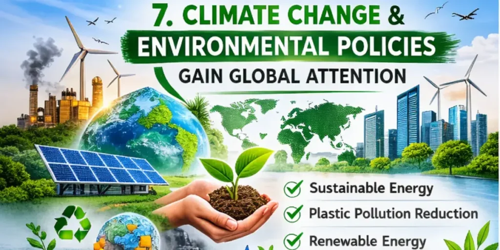 Climate Change and Environmental Policies Gain Attention