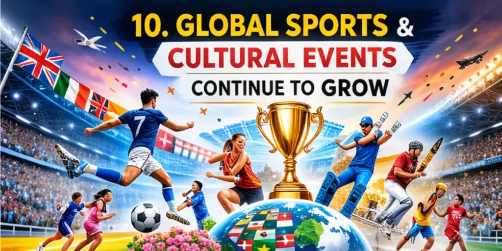 Global Sports and Cultural Events Continue to Grow