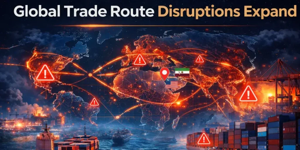 Global Trade Route Disruptions Expand