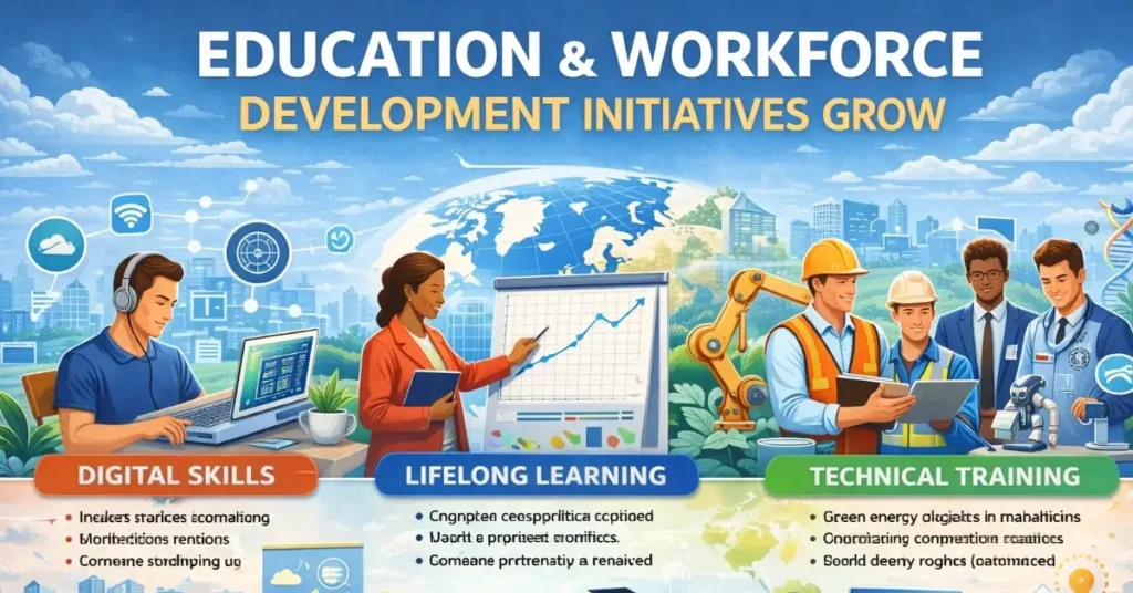 Education and Workforce Development Initiatives Grow