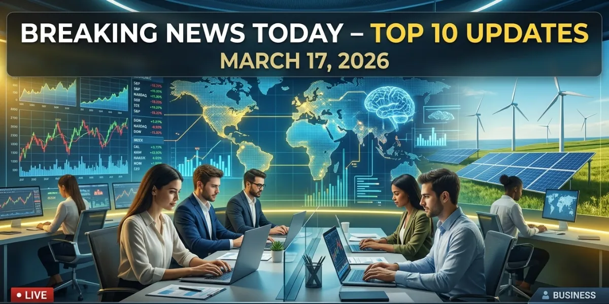 Breaking News Today: Top 10 Updates – March 17, 2026