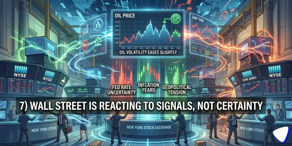 Wall Street is reacting to signals, not certainty