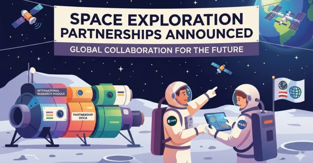 Space Exploration Partnerships Announced