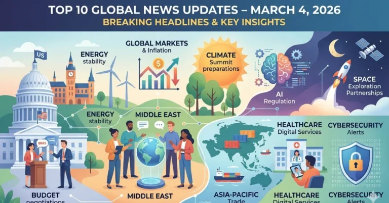 Top 10 Global News Updates – March 4, 2026 Breaking Headlines