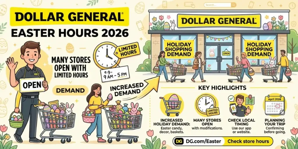 Dollar General Easter Hours 2026