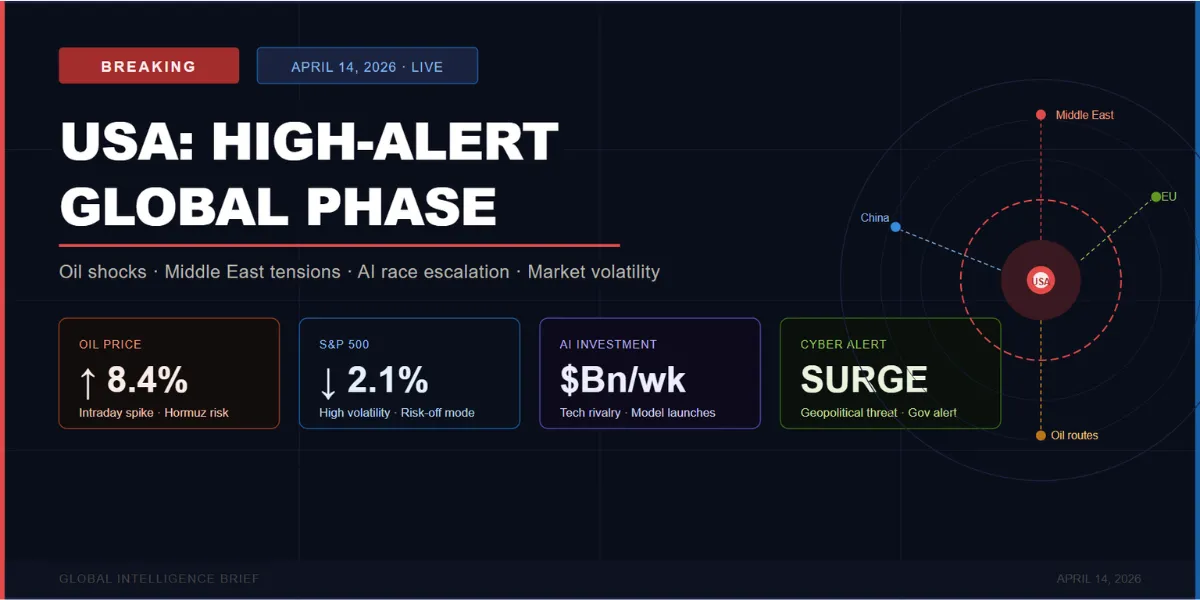 USA Updates Today: Crisis, Policy & Market Signals.