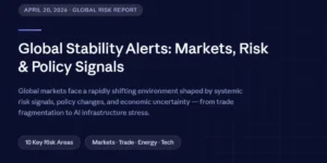 Global Stability Alerts: Markets, Risk & Policy Signals 2026